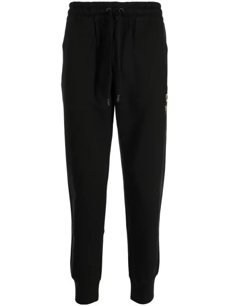Pantaloni Dolce & Gabbana cu broderie negru