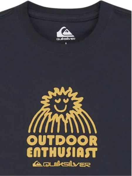 Quiksilver Marškinėliai Ev Spot On Tamsiai Regular Fit mėlyna