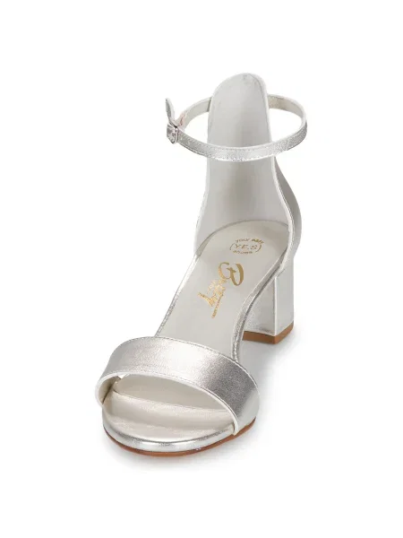 Pantofi Betty London argintiu