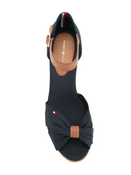 Sandale Tommy Hilfiger cu vârf deschis albastru