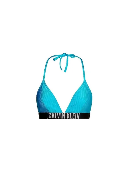 Denim ruha Calvin Klein Jeans kék
