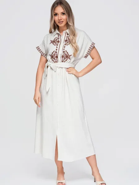 Rochie midi Ombre