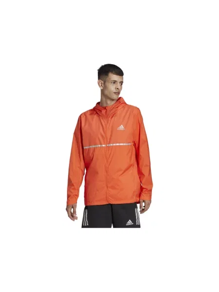 Futó dzseki Adidas narancsszínű