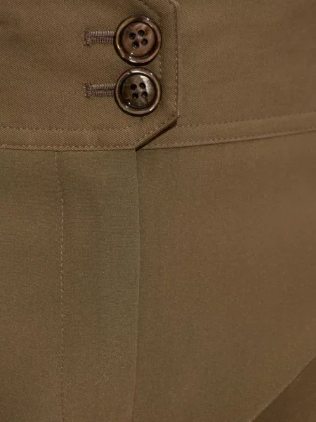 Pantaloni Tom Ford plisate verde
