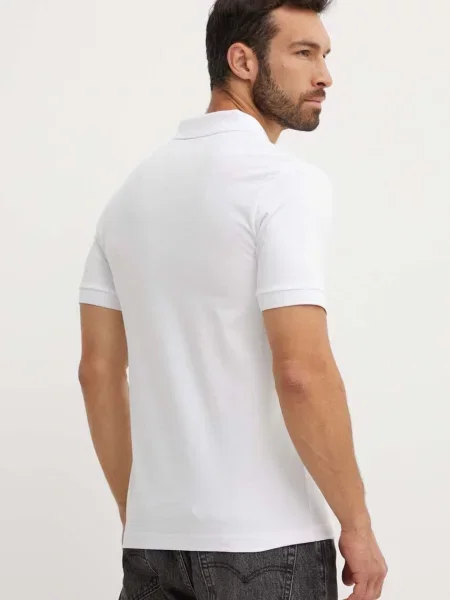 BOSS Tricou Passenger fildeş alb