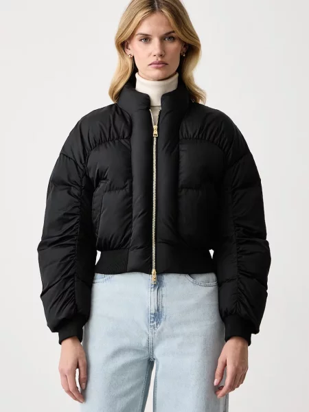 Elisabetta Franchi jachetă scurtă pentru femei negru