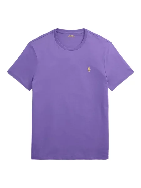 Ριγέ polo Polo Ralph Lauren με κουκούλα με αυτόγραφο λευκό