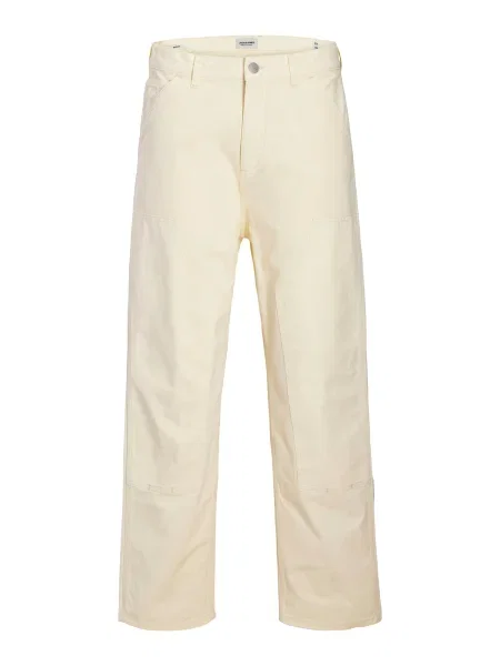 JACK & JONES Kalhoty JPSTALEX' bílá