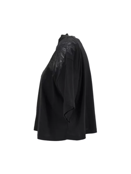 Koszulka Elisabetta Franchi casual czarna