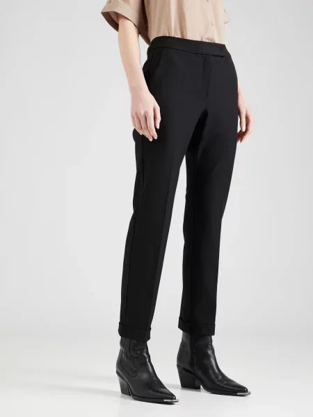 MAX&Co. Pantaloni cu dungă Monopoli' negru