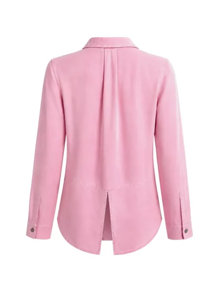 Cămașă Dkny cu broderie roz