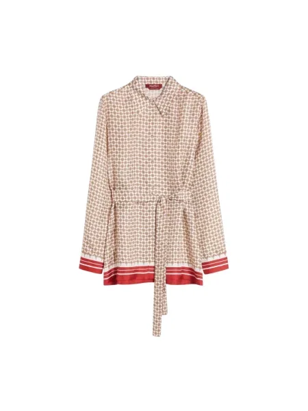 Koszula Max Mara Studio czerwona