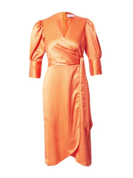 Closet London Šaty oranžová fialová