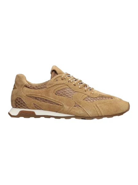 Sneakersy Ash skórzane brązowe
