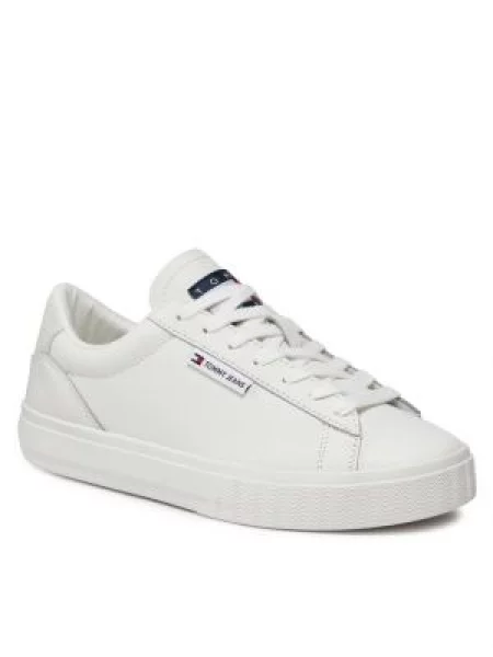 Tommy Jeans Sneakersy Tjw Cupsole Sneaker Ess bílá