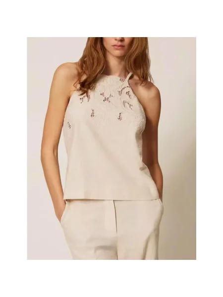 Top Twinset beżowy
