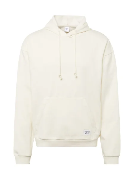 Reebok Sport szabadidős felsők fekete / piszkosfehér / természetes fehér bézs