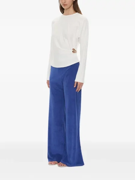 Lung pantaloni Christopher Esber albastru
