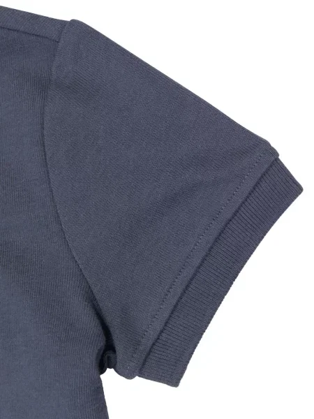 Koszulka polo dziecięca Emporio Armani niebieska