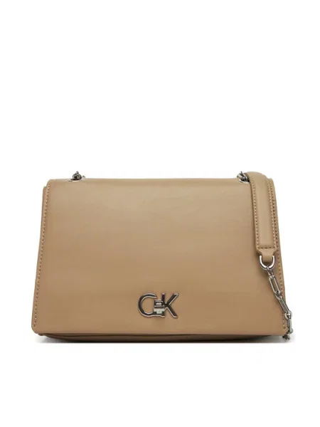 Nyaklánc Calvin Klein bézs