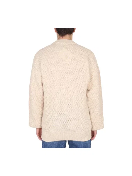 Sweter Séfr wełniany beżowy