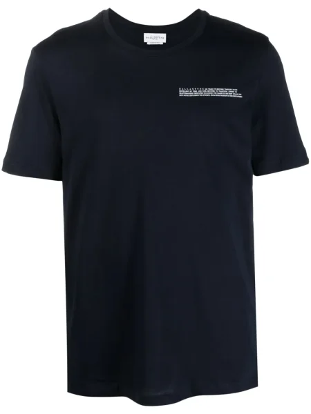 Tricou Ballantyne cu imagine albastru