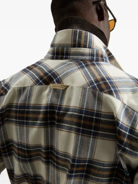 Cămașă Woolrich în carouri de flanelă
