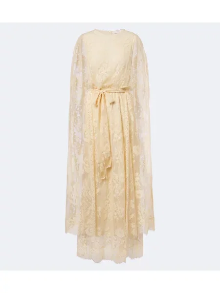 Rochie maxi Zimmermann din dantelă bej