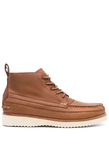 Botine Polo Ralph Lauren din piele maro