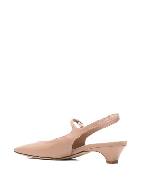 Pantofi cu toc Lorena Paggi din piele slingback