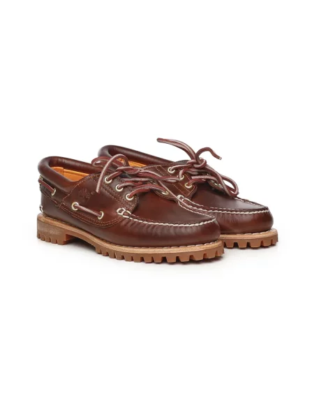 Timberland Obuwie Kobieta 38 EU Skóra Płaskie buty brązowy