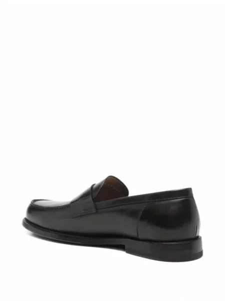 Pantofi loafer Neil Barrett din piele maro