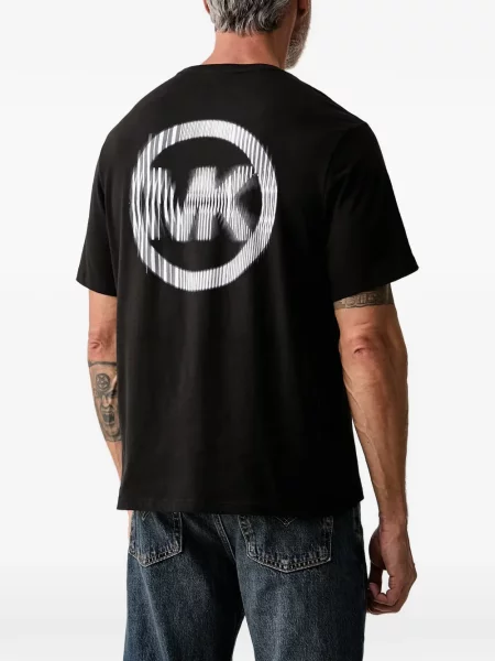Tricou Michael Kors din jerseu negru