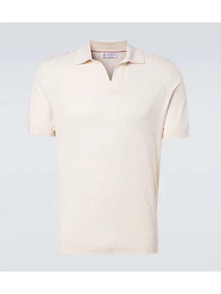 Pletené polotričko Brunello Cucinelli bílé