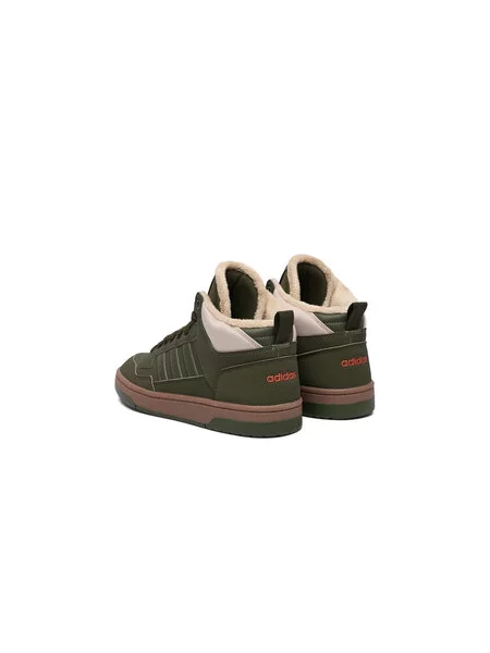 Sneakersy adidas Rapid Court Mid Winterized Shoes zelená