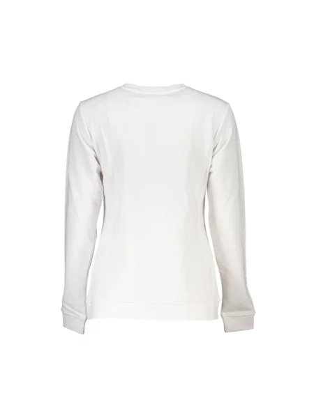 Bluza Cavalli Class z nadrukiem biała