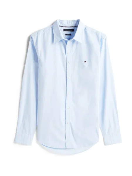 TOMMY HILFIGER Cămașă FLEX deschis albastru