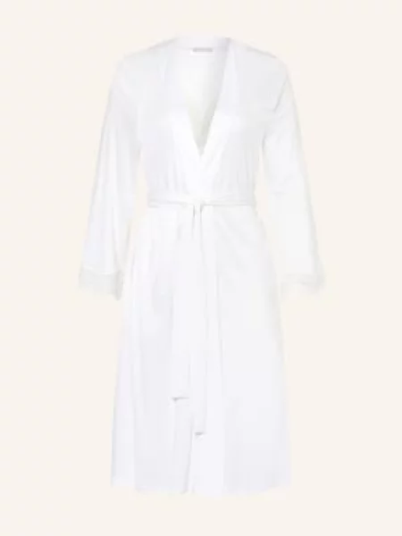Hanro Szlafrok Cira weiss biały