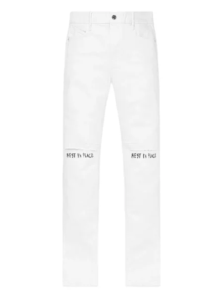 Blugi skinny Rta skinny fit alb