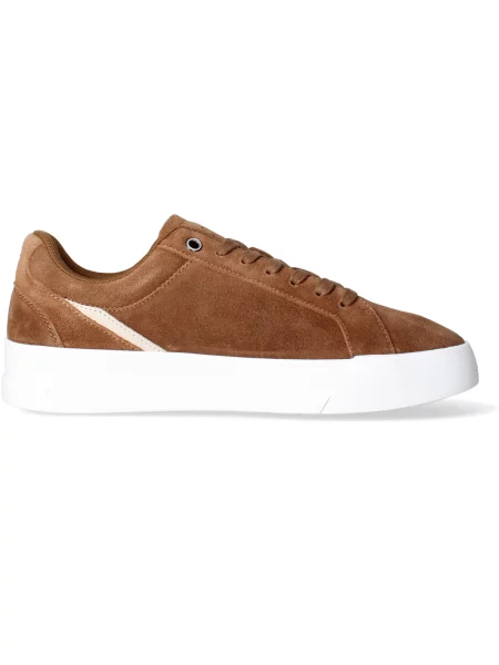 Pantofi Tommy Hilfiger maro