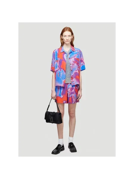 Jedwabna bluzka Alexander Mcqueen