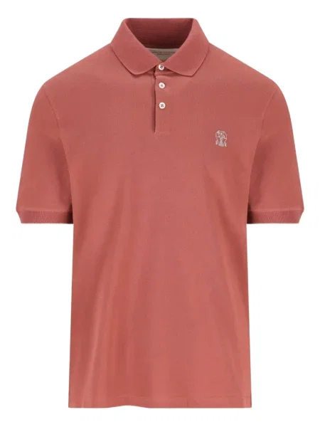 Polo Brunello Cucinelli roșu