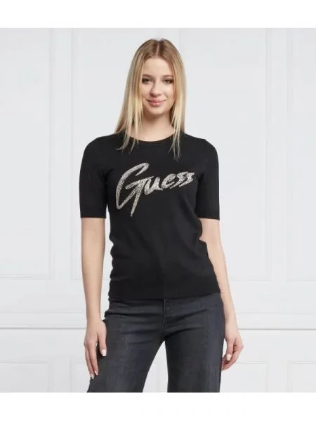 GUESS Pulover ODETTA negru