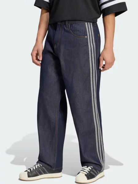 ADIDAS ORIGINALS Džínsy Firebird Adicolor dymovo / tmavomodrá modrá