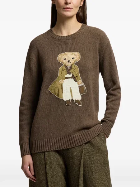 Polo Ralph Lauren Collection κασμίρ καφέ