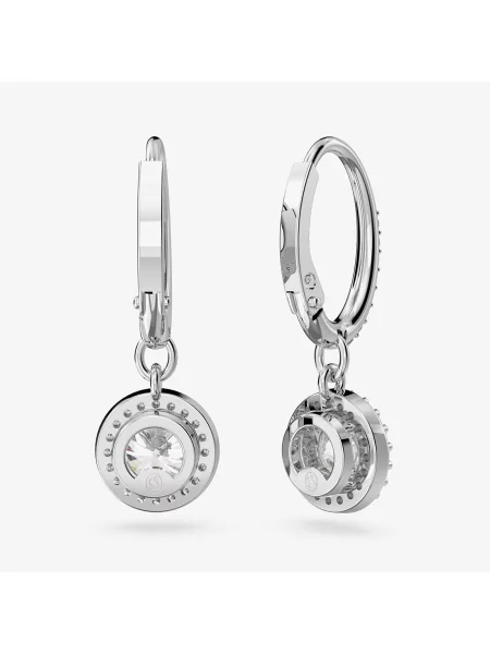 Swarovski Akcesoria Kobieta Szary ONE SIZE Kolczyki Angelic Drop białe