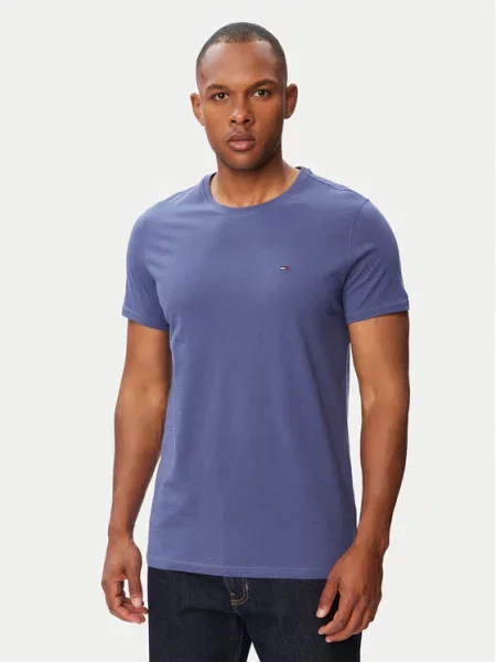 Tommy Jeans Tricou Jersey albastru