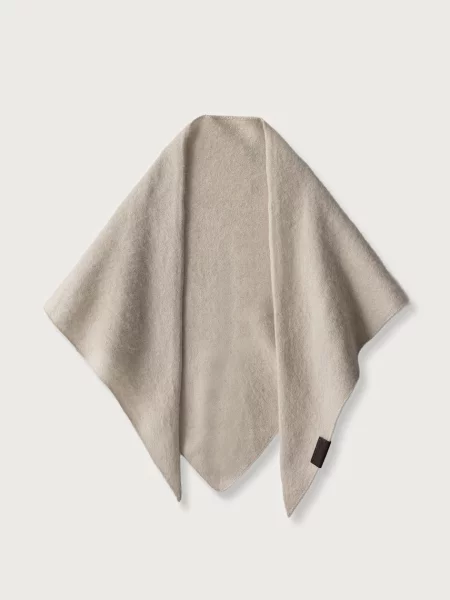 Fular Mm By Max Mara de lână bej