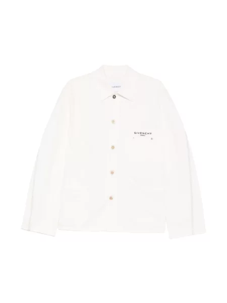 Kurtka jeansowa Givenchy biała