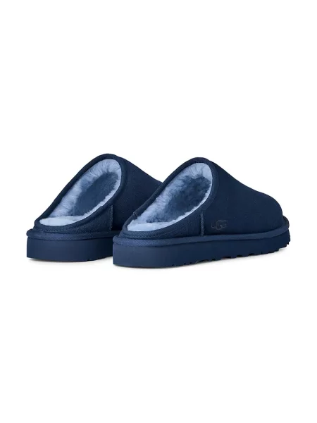 Замшеві капці UGG Classic Slip-On синій